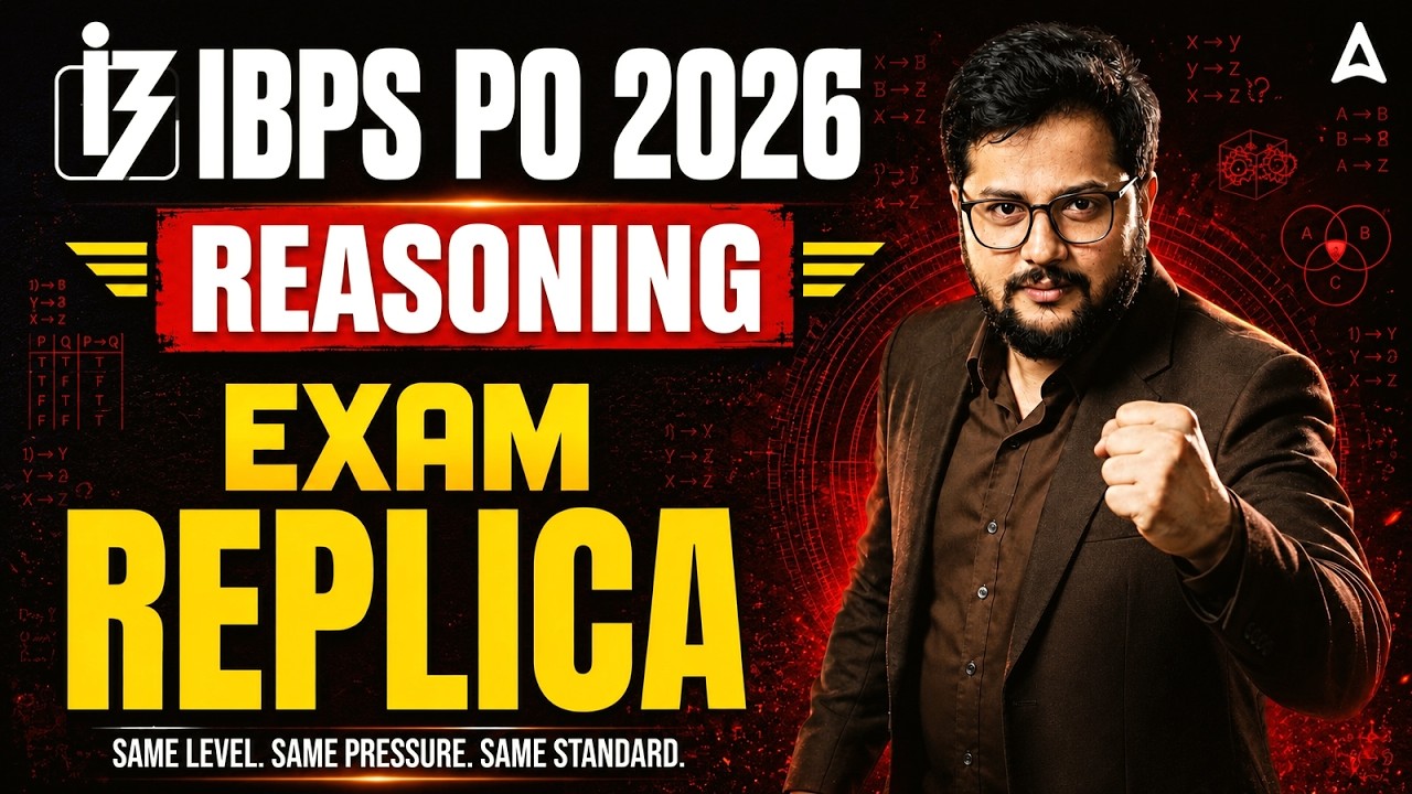 IBPS PO 2026 Reasoning Exam Replica | By Shubham Sir