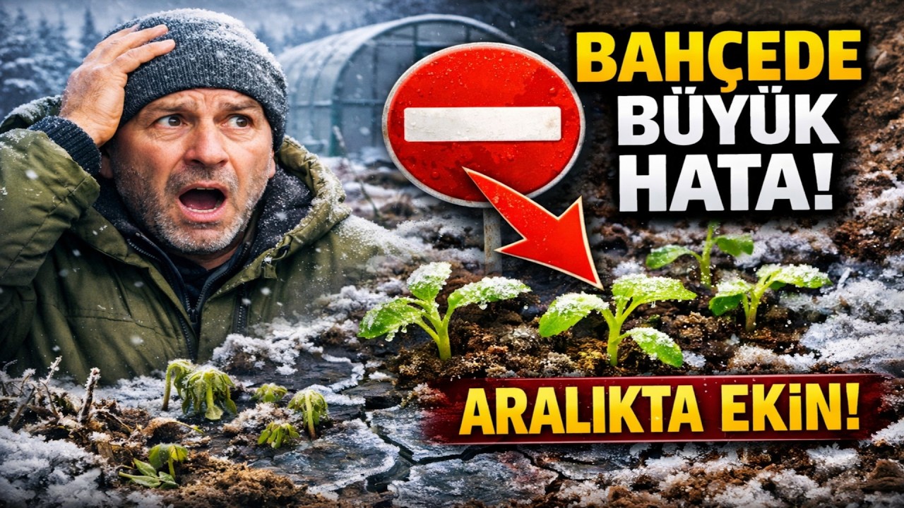 BAHÇIVANLARIN EN BÜYÜK HATASI! Baharı Beklemeyin, Bu 7 Bitkiyi ARALIK'TA Ekin!
