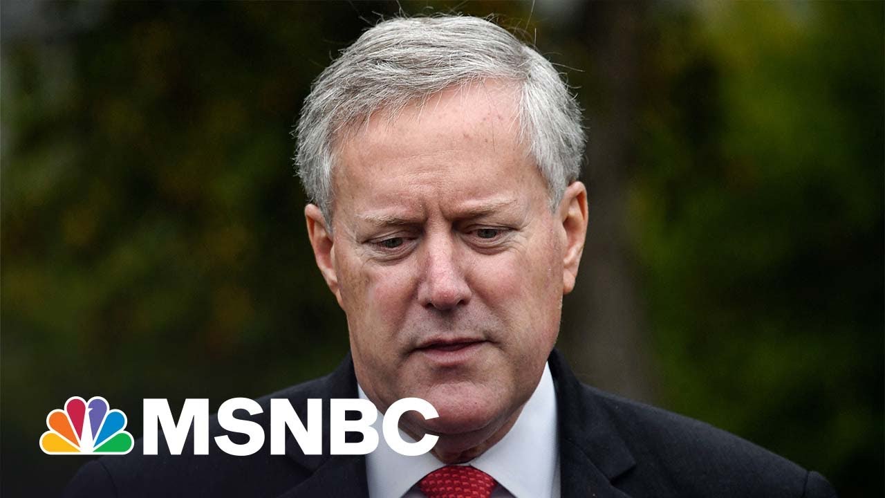 Sixth Hearing Adds New Dimension To Mark Meadows' Role In January 6th Insurrection