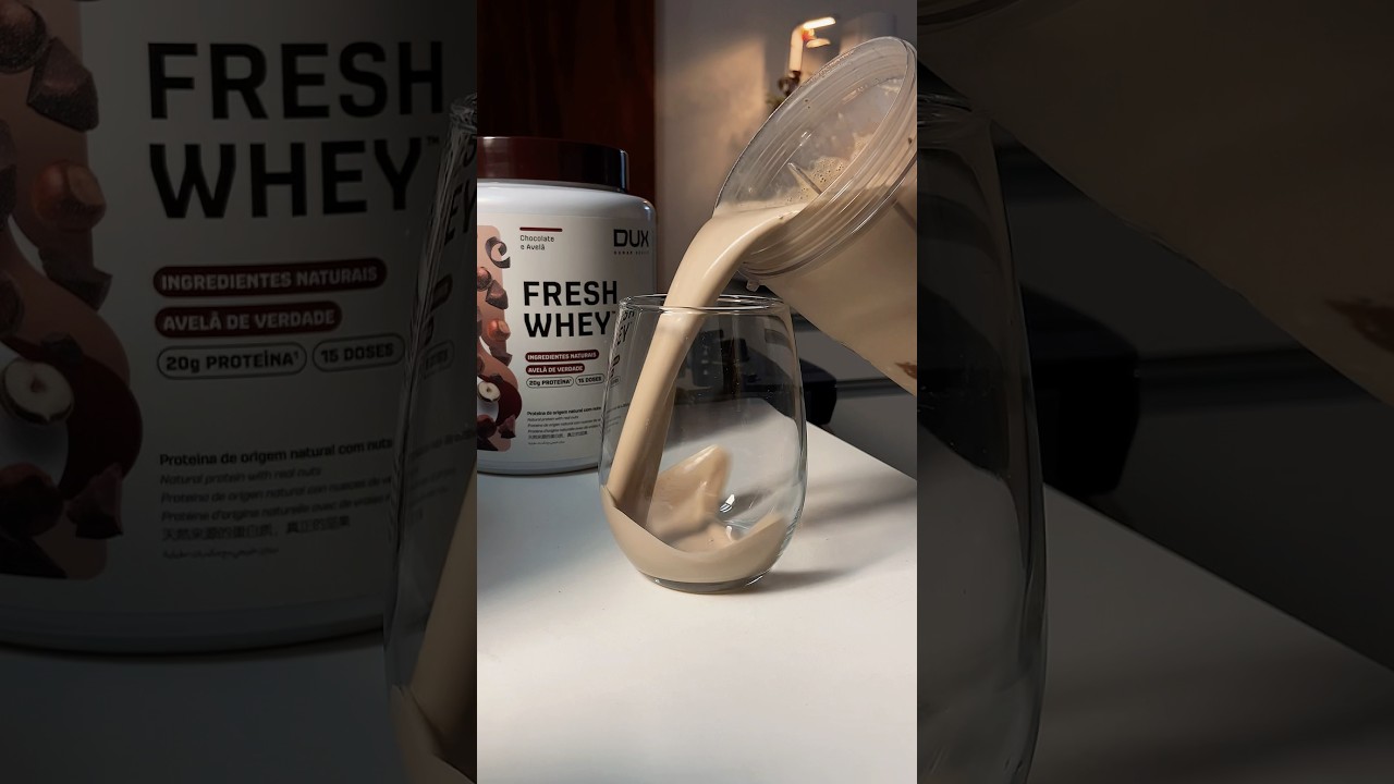Como fazer caf&eacute; gelado com whey da DUX #icedcoffee #wheyprotein #duxnutritionlab #duxnutrition