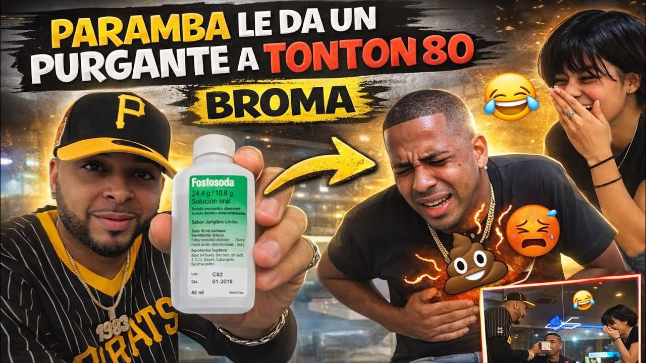 Paramba le da un purgante a tonton 80 y casi se mue....