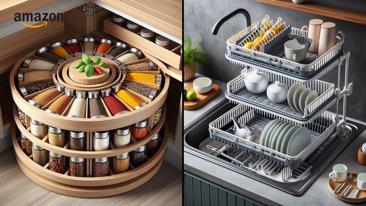 25 Amazon Kitchen Organization And Storage Essentials Worth Buying This Month!(With Prices)