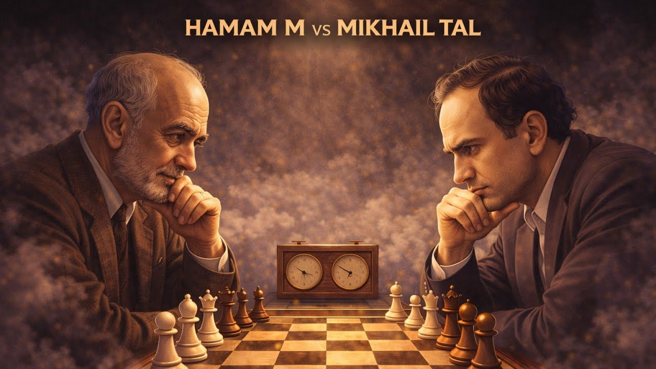 Hamam M vs Mikhail Tal 1974 France full chess game 