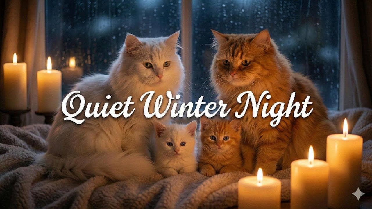 When the Lights Go Out, Warmth Still Remains/AI Cat Life