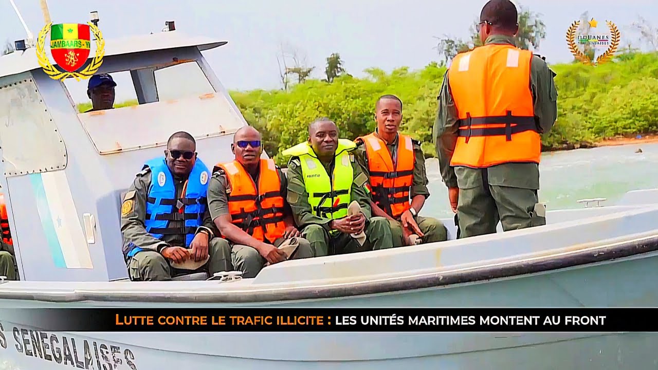 Les unités maritimes de la douane Sénégalaise au cœur de la Lutte contre le trafic illicite .