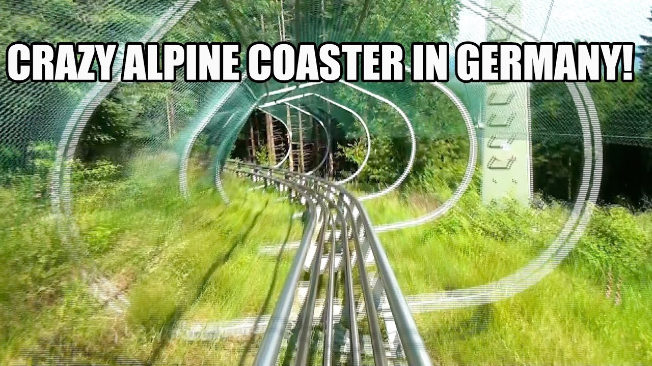 Awesome Trapper Slider Alpine Roller Coaster POV Fort Fun Germany