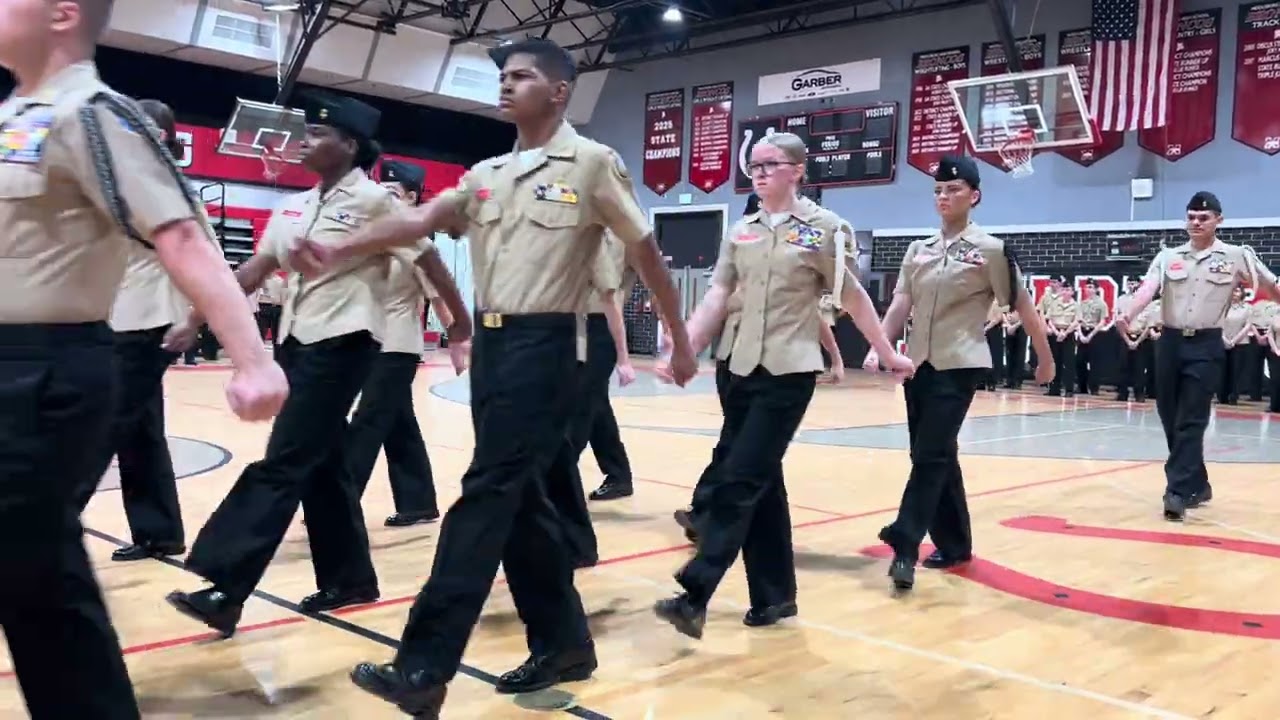NJROTC drill team 