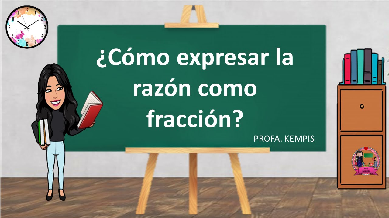 La razón como fracción