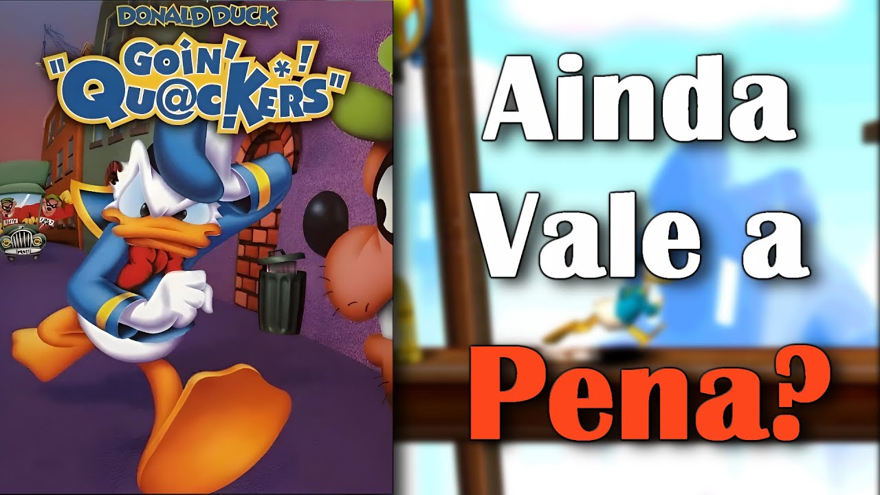 AINDA VALE A PENA? - Disney's Donald Duck: Goin' Quackers (PC/PS1/N64/DC)