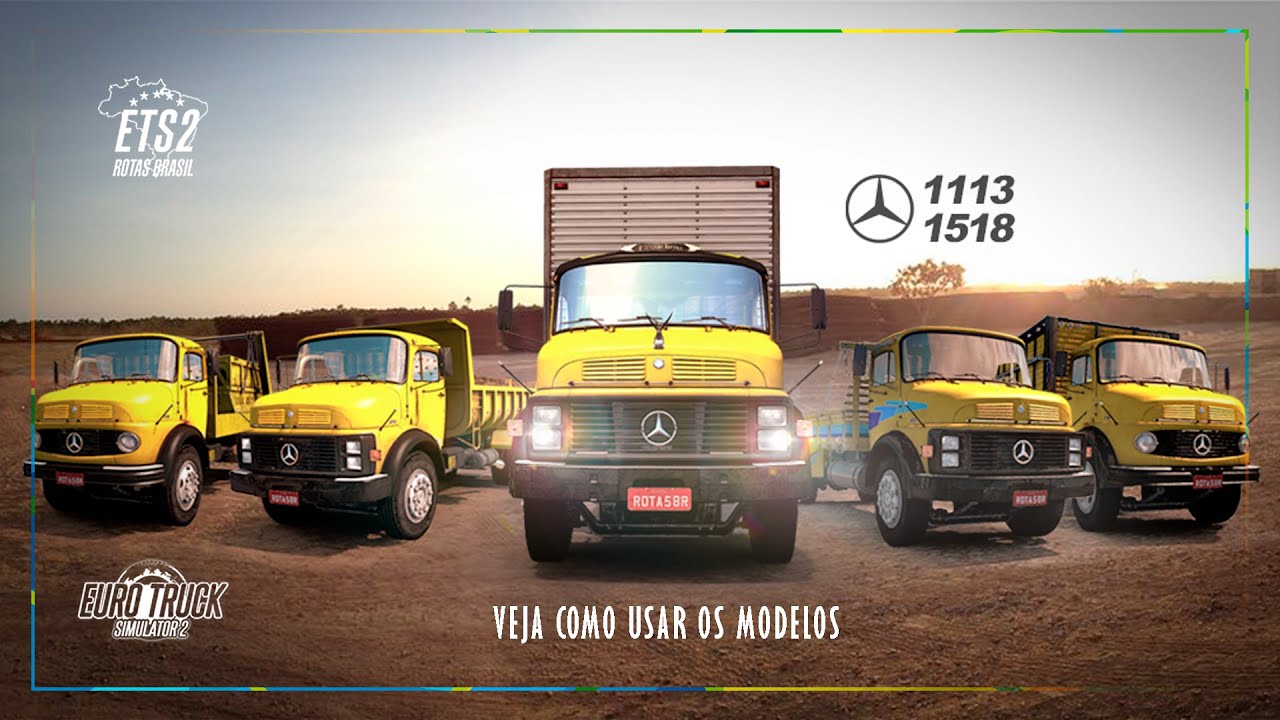 MB 1113-1518 DISPONÍVEL :) Veja como Usar os Modelos!!!