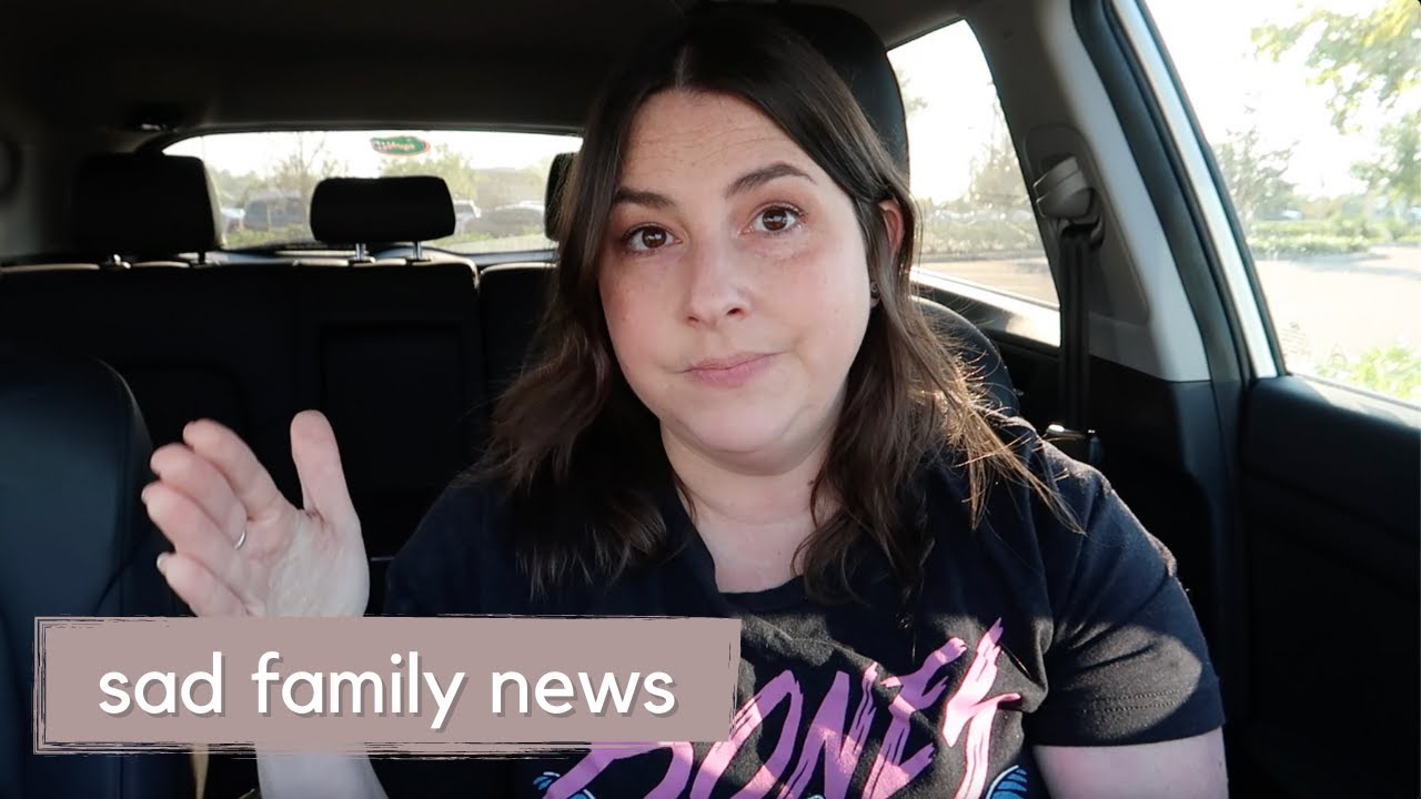 Sad Family News & a Slice of Daily Life