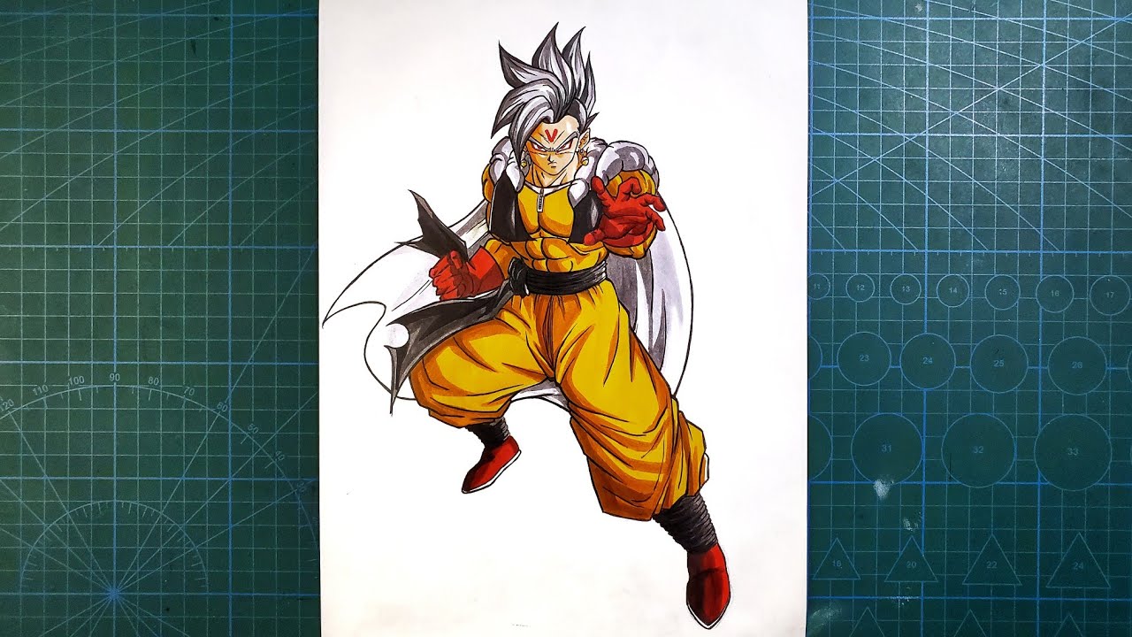 How to Draw Gogetama Omni God🔥 [ Full Body ]....Dragonball fanart