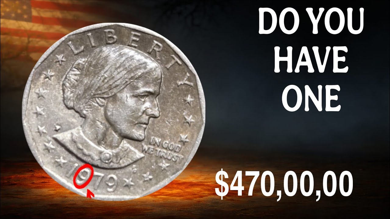 Самая дорогая долларовая монета 1979 года с изображением Сьюзен Б. Энтони, стоимость которой исчи...