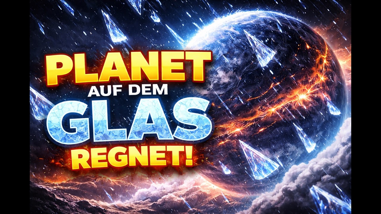 Auf diesem Planeten regnet es GLAS — und niemand könnte dort überleben