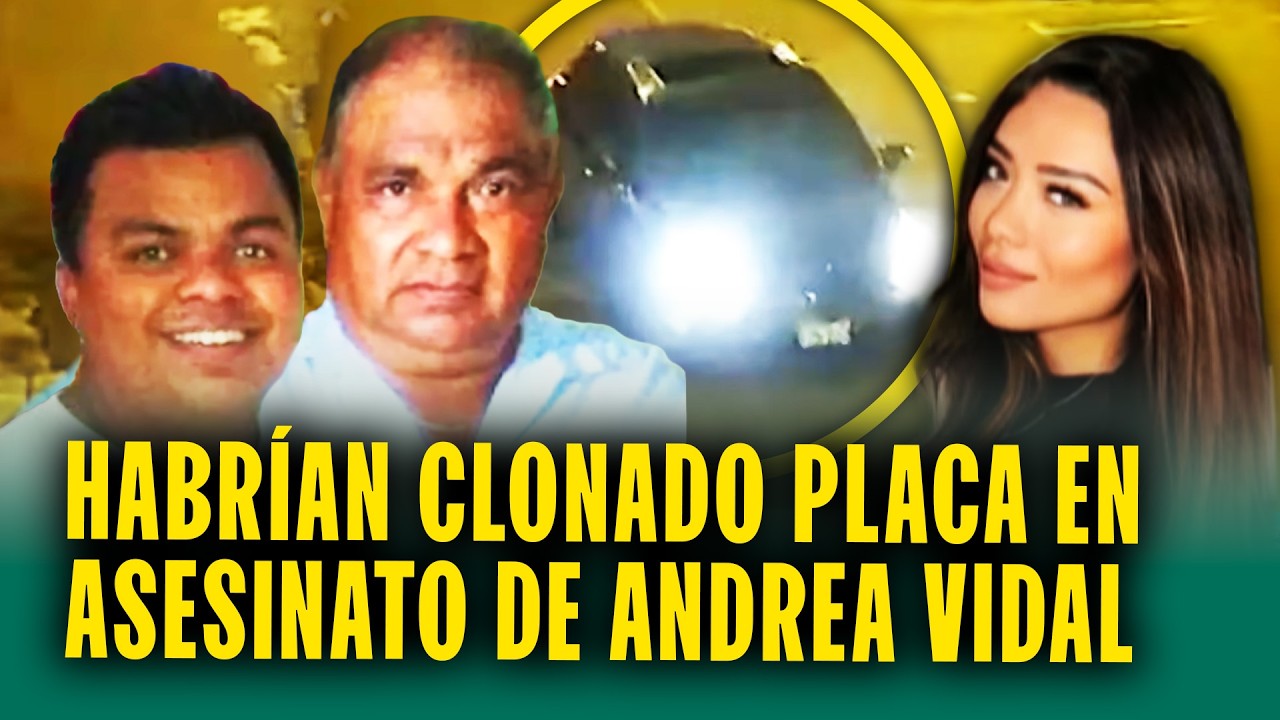Expolic&iacute;a y su hijo habr&iacute;an clonado placa usada en el asesinato de Andrea Vidal