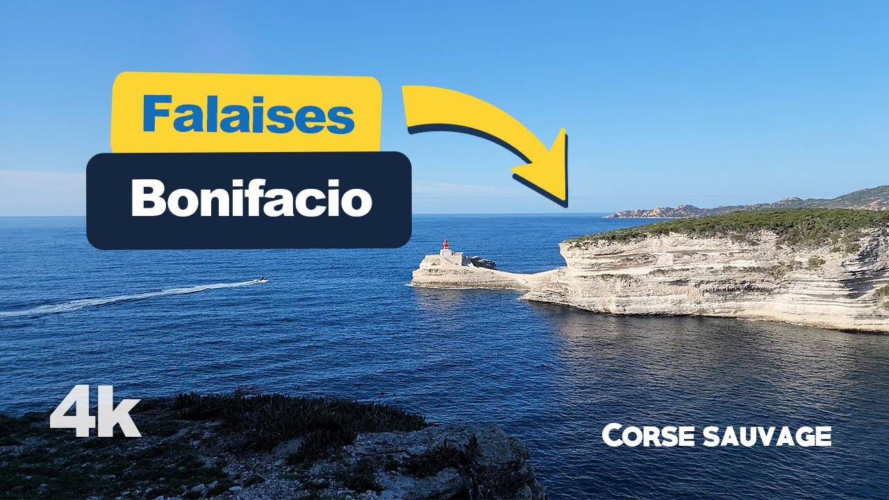 Bonifacio Corse - Les falaises qui touchent le ciel