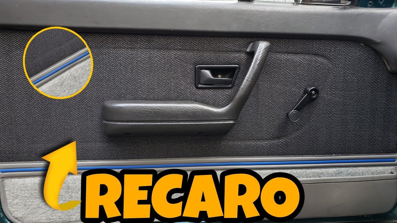 COLOQUEI OS FORROS DE PORTA DO BANCO RECARO NO GOL QUADRADO FICOU TOP (PRESENTE DE UM INSCRITO)
