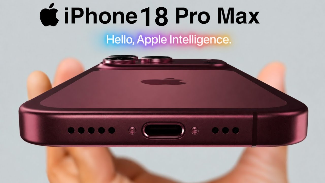 iPhone 18 Pro Max - First Look Trailer