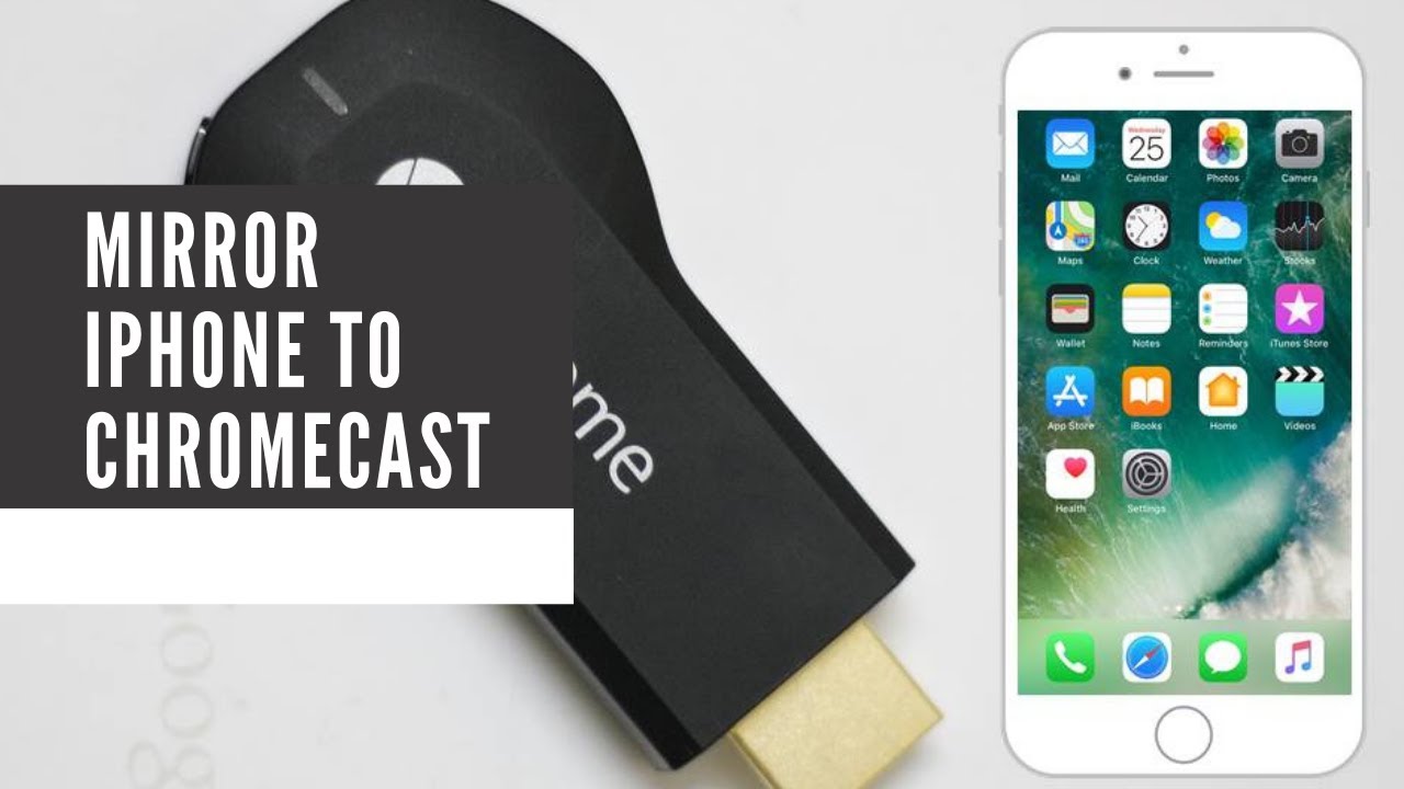 Как транслировать экран iPhone или iPad на любой Chromecast