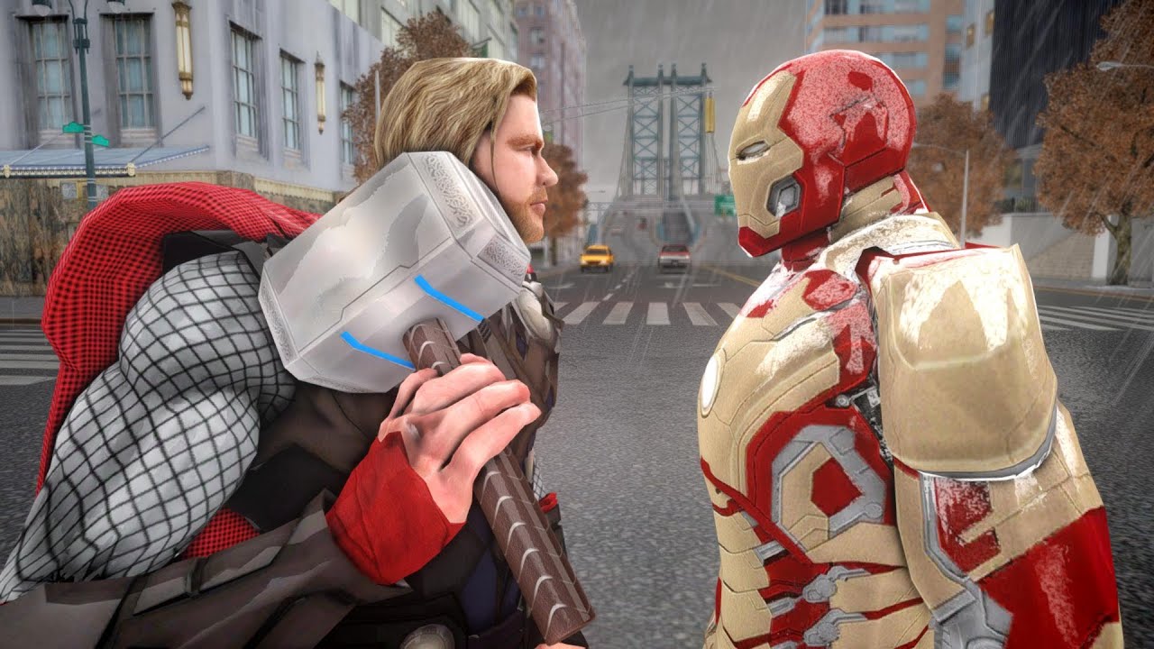 THOR VS IRON MAN - EPIC BATTLE
