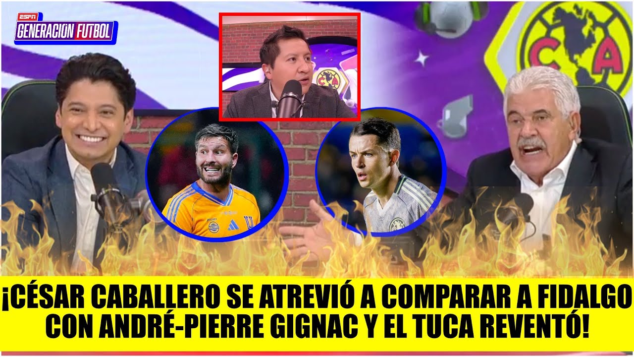 FIDALGO SE VA DEL AMÉRICA COMO UN ÍDOLO. Solo fue un jugador MEDIANO, reaccionó TUCA | Generación F