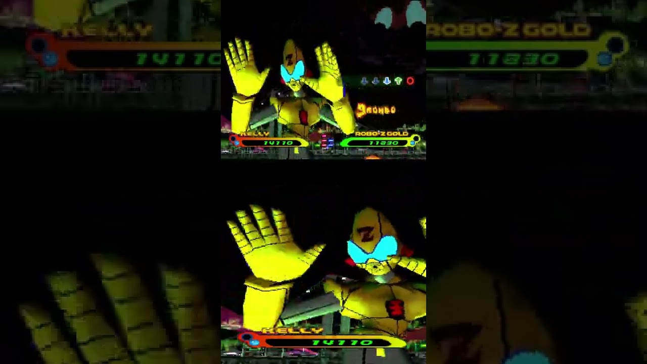 Kelly Vs. Robo-Z Gold // Bust A Groove 2