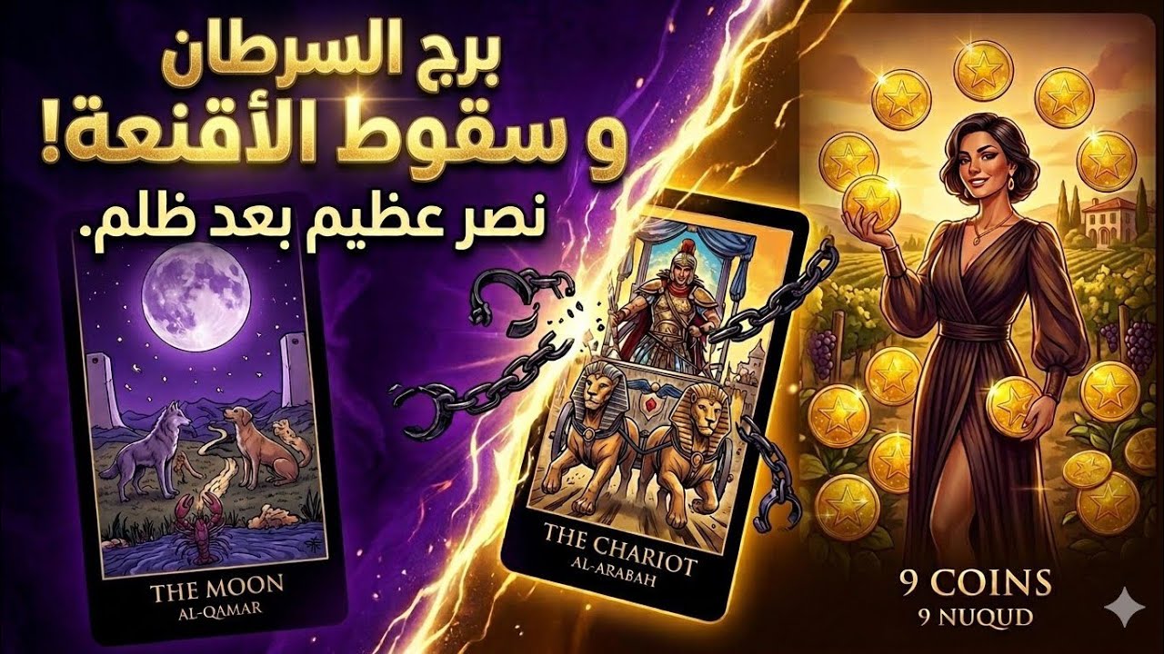 برج_السرطان #تاروت #توقعات_الفلك #كشف_المستور #العدالة_الإلهية #CancerTarot #قراءة_روحانية