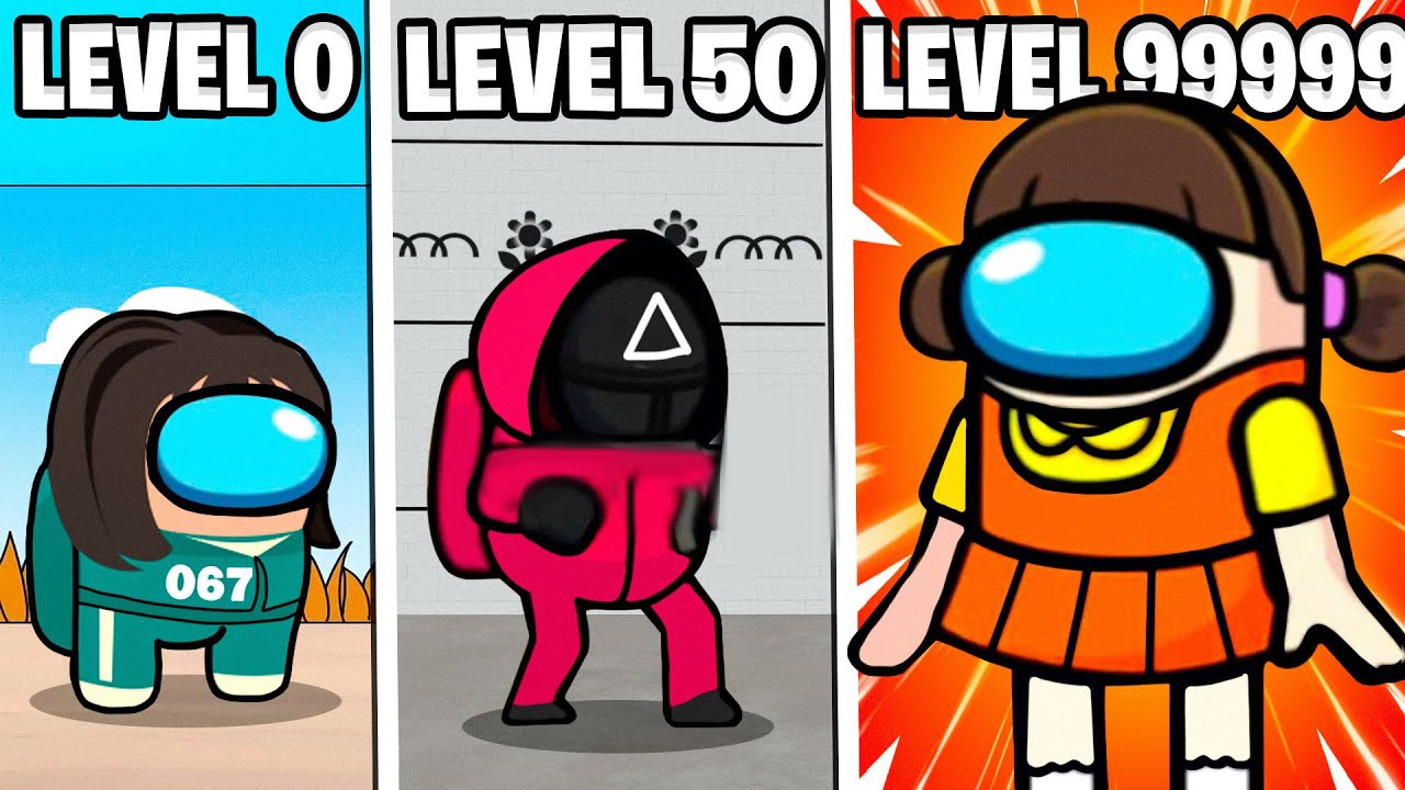 Die BESTE ENTWICKLUNG von SQUID GAME AMONG US in Survival 456 But It's Impostor!