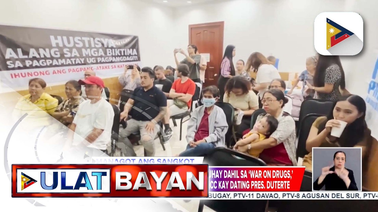 Pinanood ng ilang Cebuano na nawalan ng mahal sa buhay sa war on drugs ni dating Pres. Rodrigo...