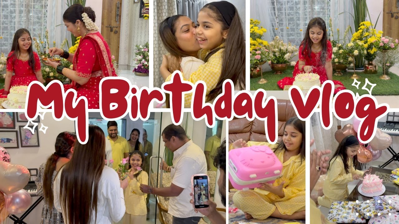 My Birthday Celebration But This Time In Traditional Theme | Riva Patil