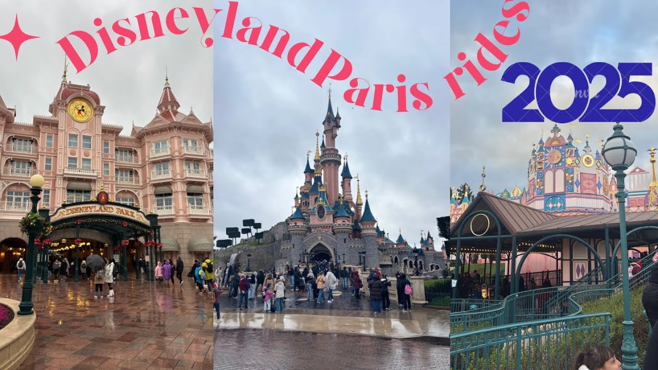 BEST RIDES in Disney land Paris 