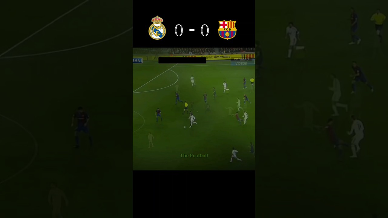 Messi hatrick🥵 | Barcelona vs Real madrid | La Liga 2006/07 