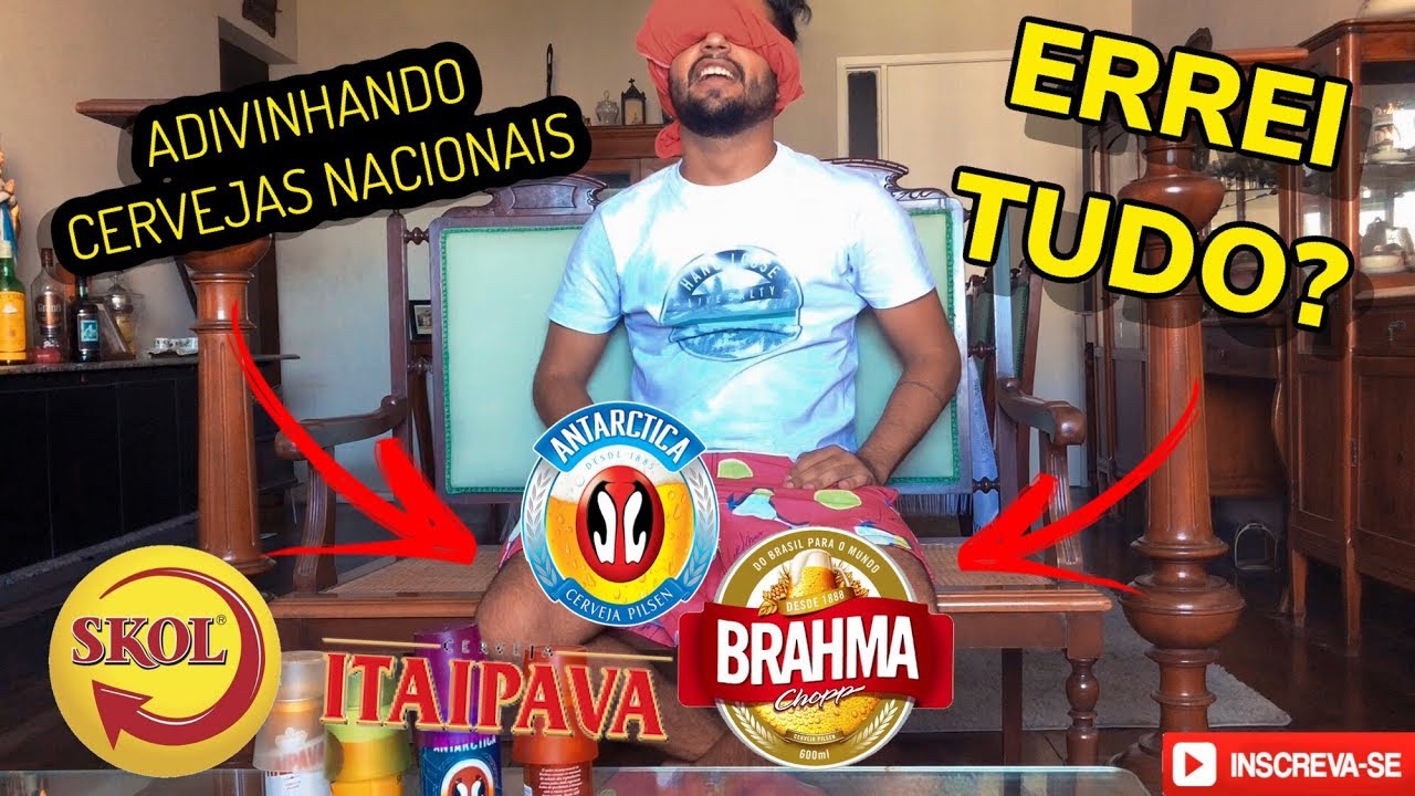 CERVEJA &Eacute; TUDO IGUAL!? | Teste Cego part Wedson Vila Nova (Anatomia Pratica)