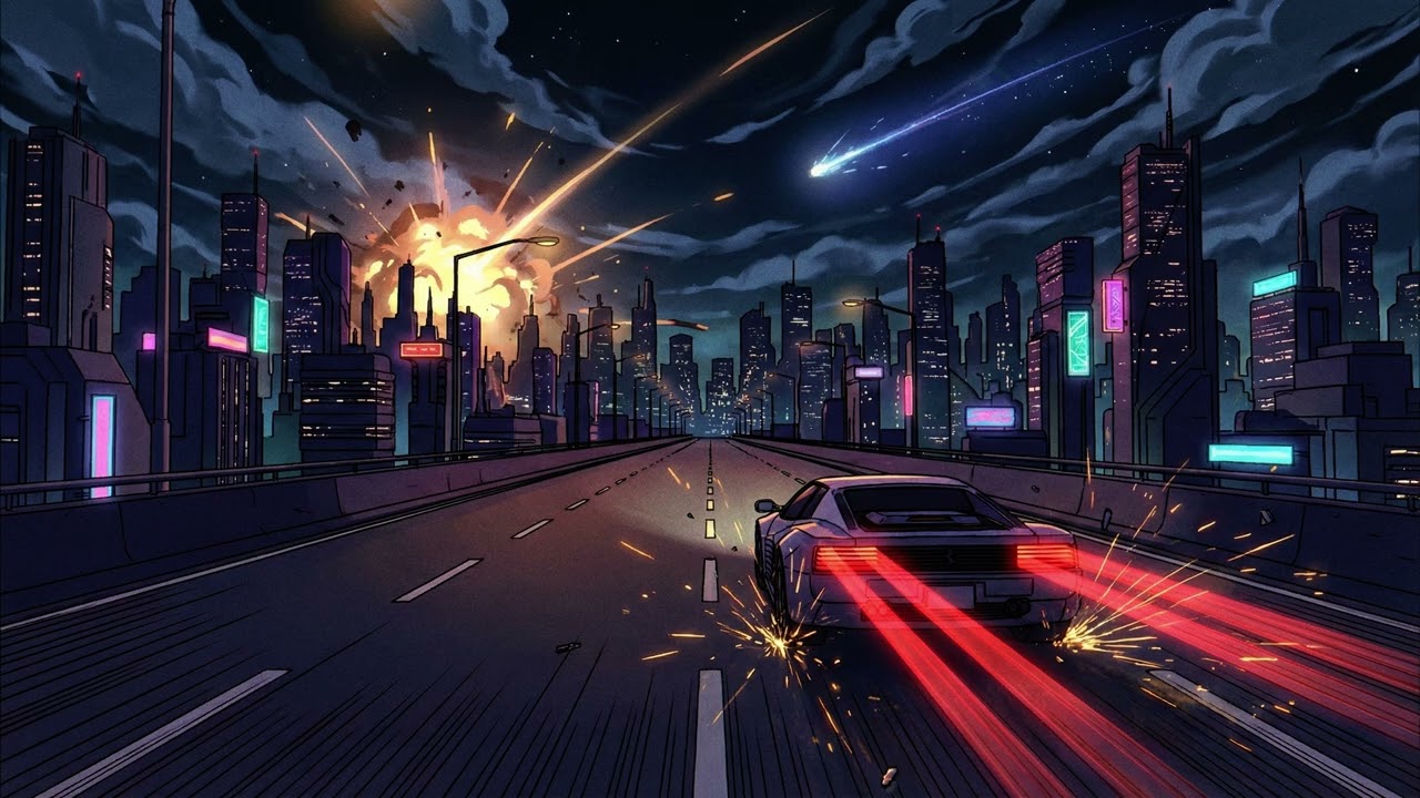 Lost Signal Drift // Fragmented Synthwave Mix