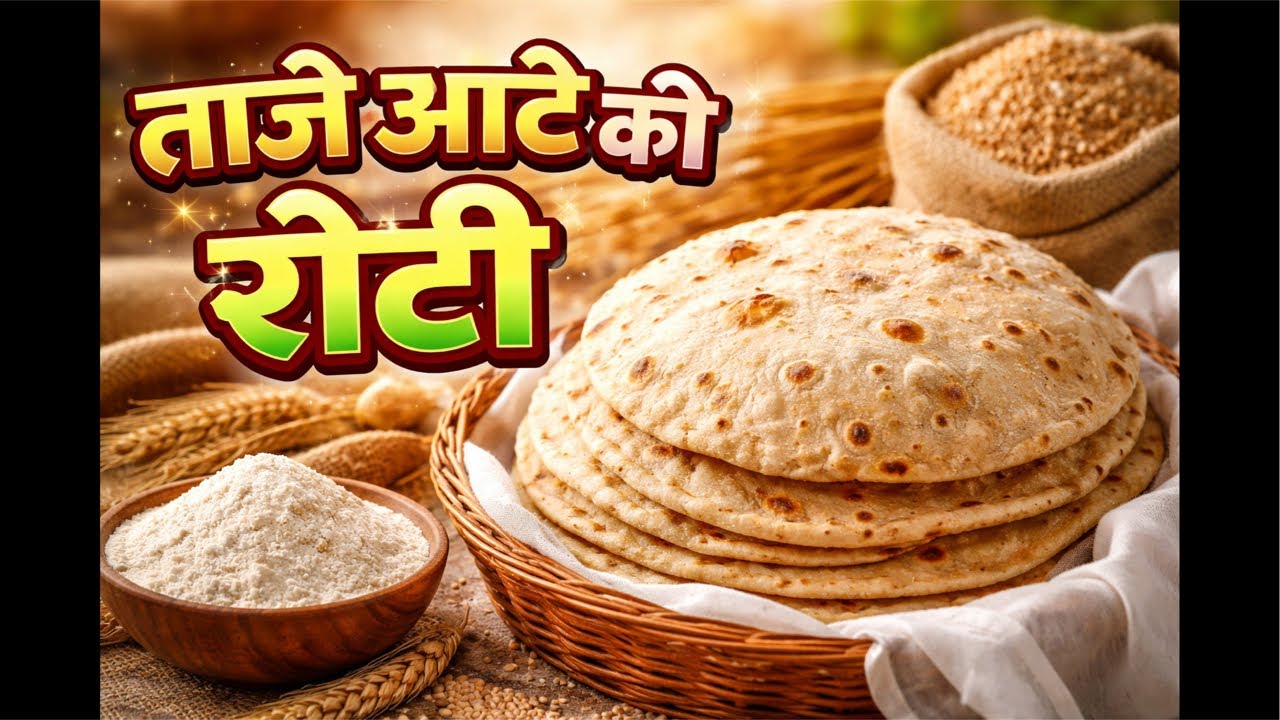 Taja aata ka roti 🫓 ||