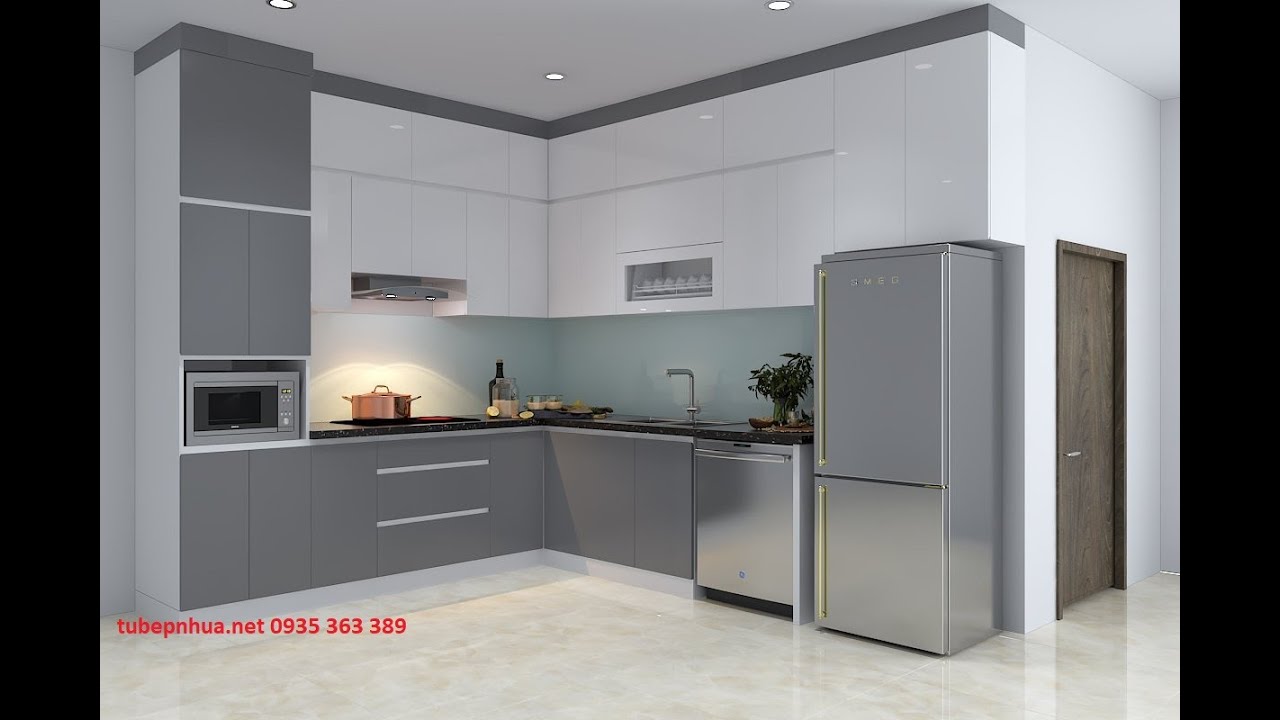 Review tủ bếp nhựa pvc cao cấp
