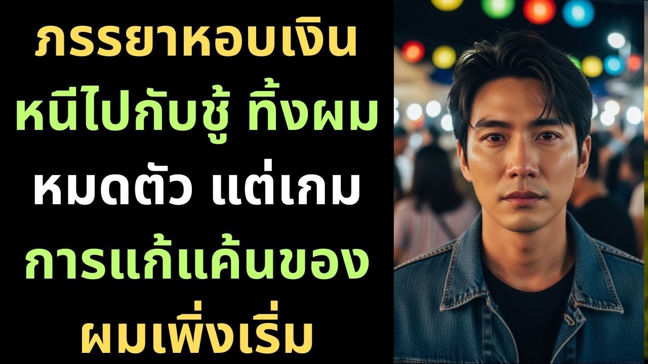 ภรรยาหอบเงินหนีไปกับชู้ ทิ้งผมหมดตัว แต่เกมการแก้แค้นของผมเพิ่งเริ่ม