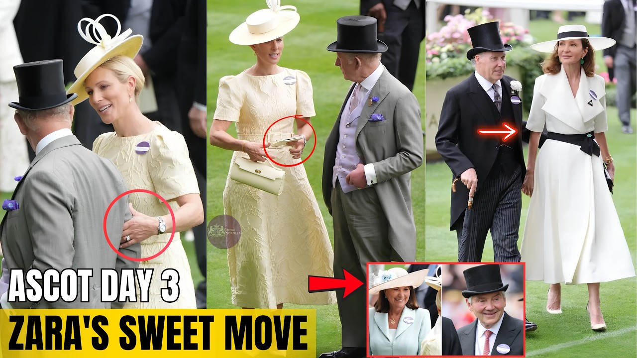 Лучшие моменты третьего дня Royal Ascot 2026 | Трогательный момент Зары Тиндолл с королем Карлом III
