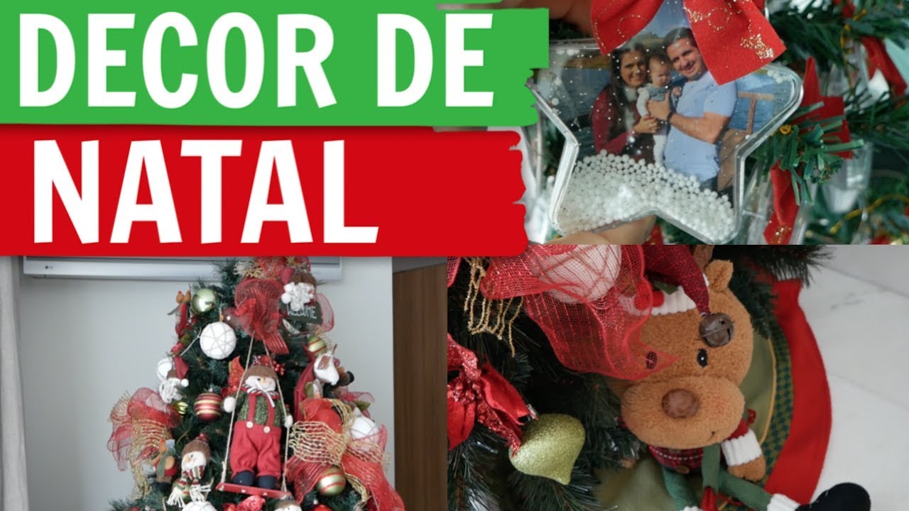DECORAÇÃO DE NATAL NA CASA DA MINHA MÃE