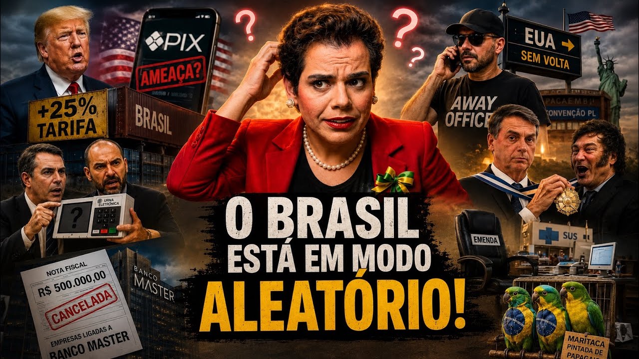 NINGU&Eacute;M AVISOU A DILMA QUE O BRASIL ENTROU EM MODO ALEAT&Oacute;RIO!