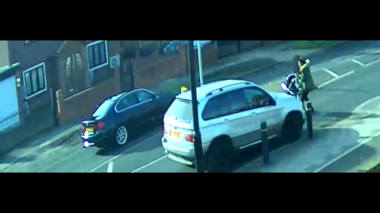 BMW Hits Woman Pushing Pram