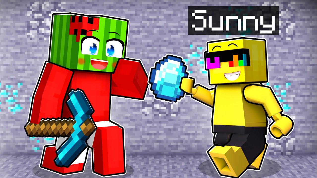 Becoming A HELPFUL LEGO In Minecraft!