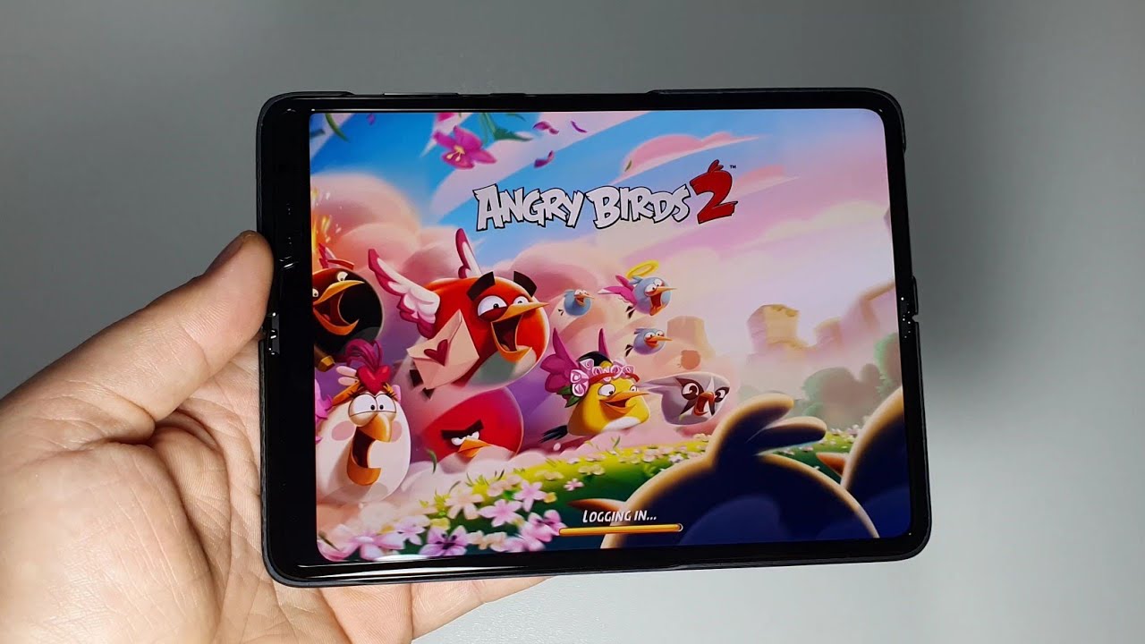 Samsung FOLD gameplay _ Angry Birds 2 | SM-F900F