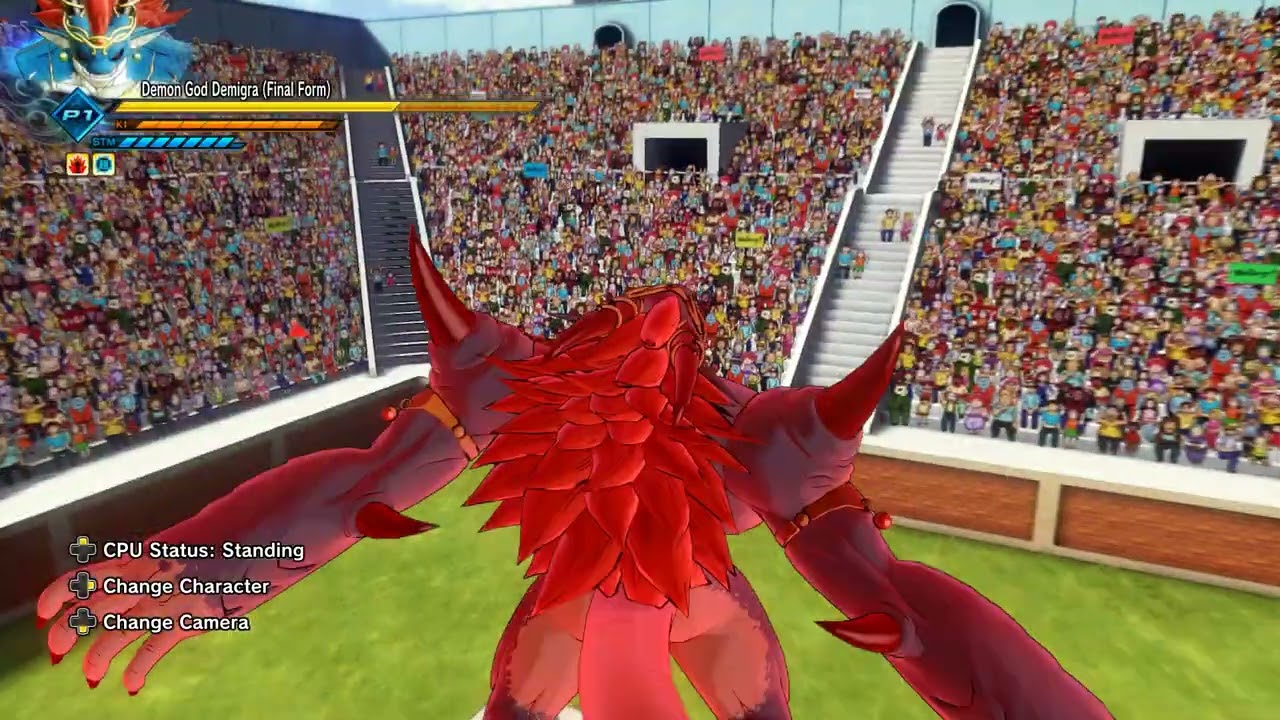 Demon God demigra Final monster Form Dragon Ball Xenoverse 2