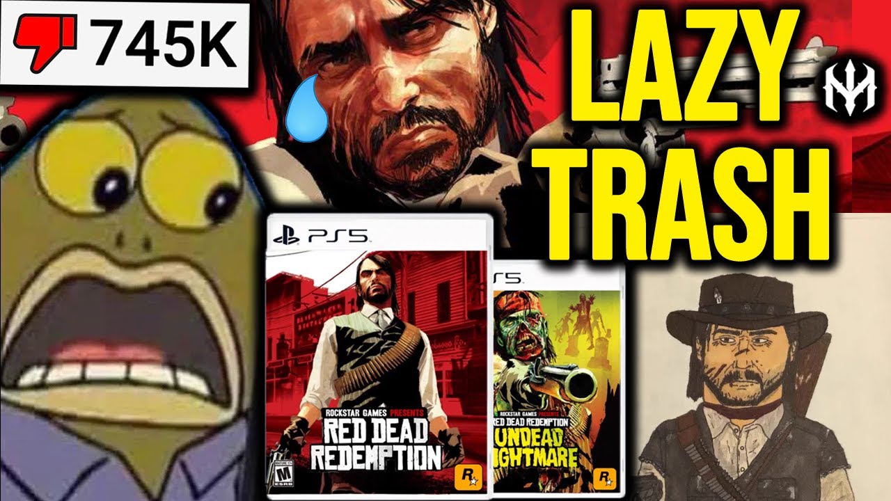 Rockstar DESTROYED For LAZY Red Dead Redemption Port/Remake on PS4 And Switch!