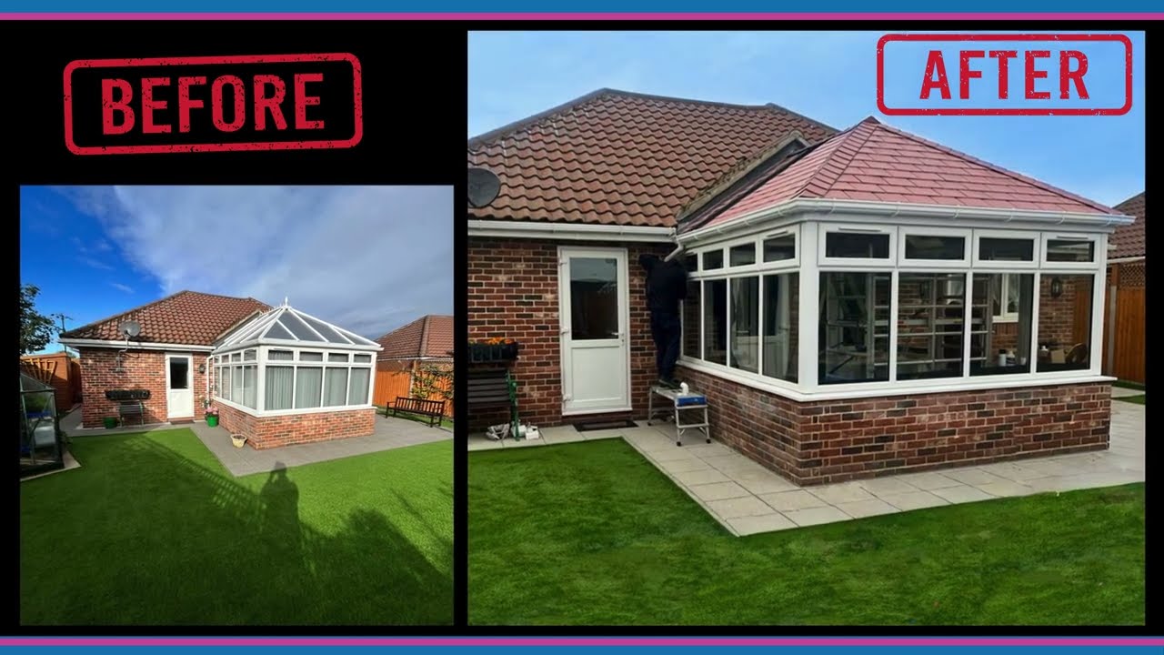 Conservatory Roof Replacement – Stage by Stage Progress | Thorrington, Essex