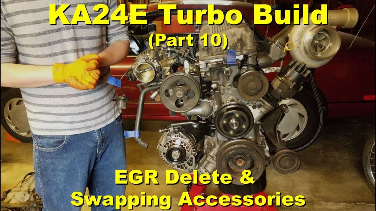 Серия KA24ET — аксессуары для удаления и замены EGR (часть 10)