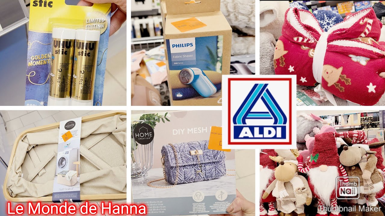 ALDI FRANCE 23-11 BONS PLANS ET PROMOS MAISON 🏠 