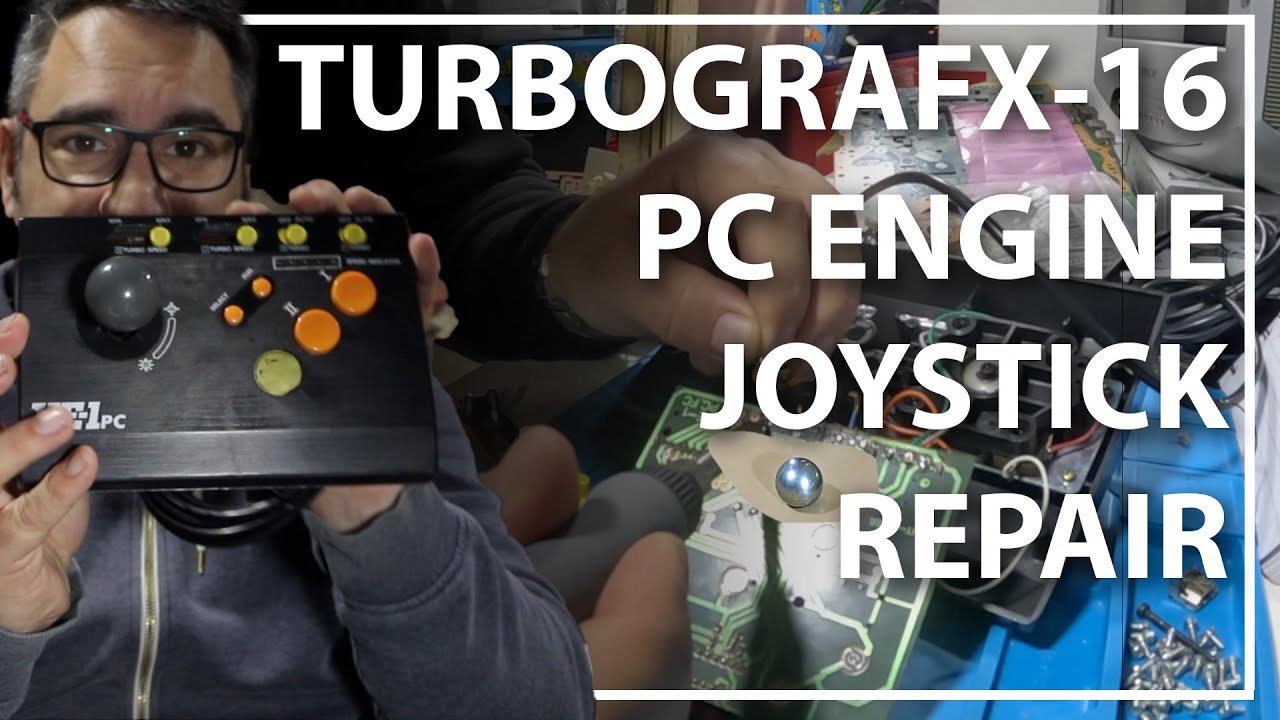How to Fix Your PC Engine Joystick (TurboGrafx-16) Arcade Fighting Stick