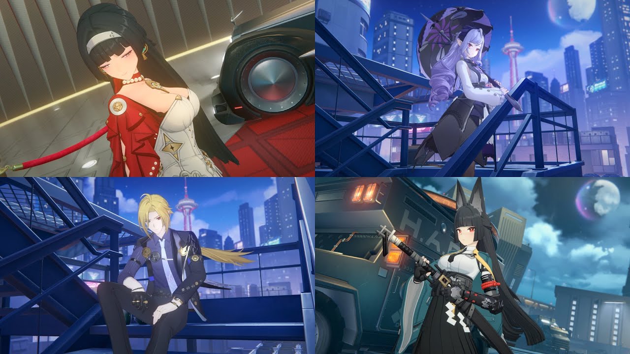 Every Dynamic Wallpaper - No Watermark/UID - All Characters | Zenless Zone Zero